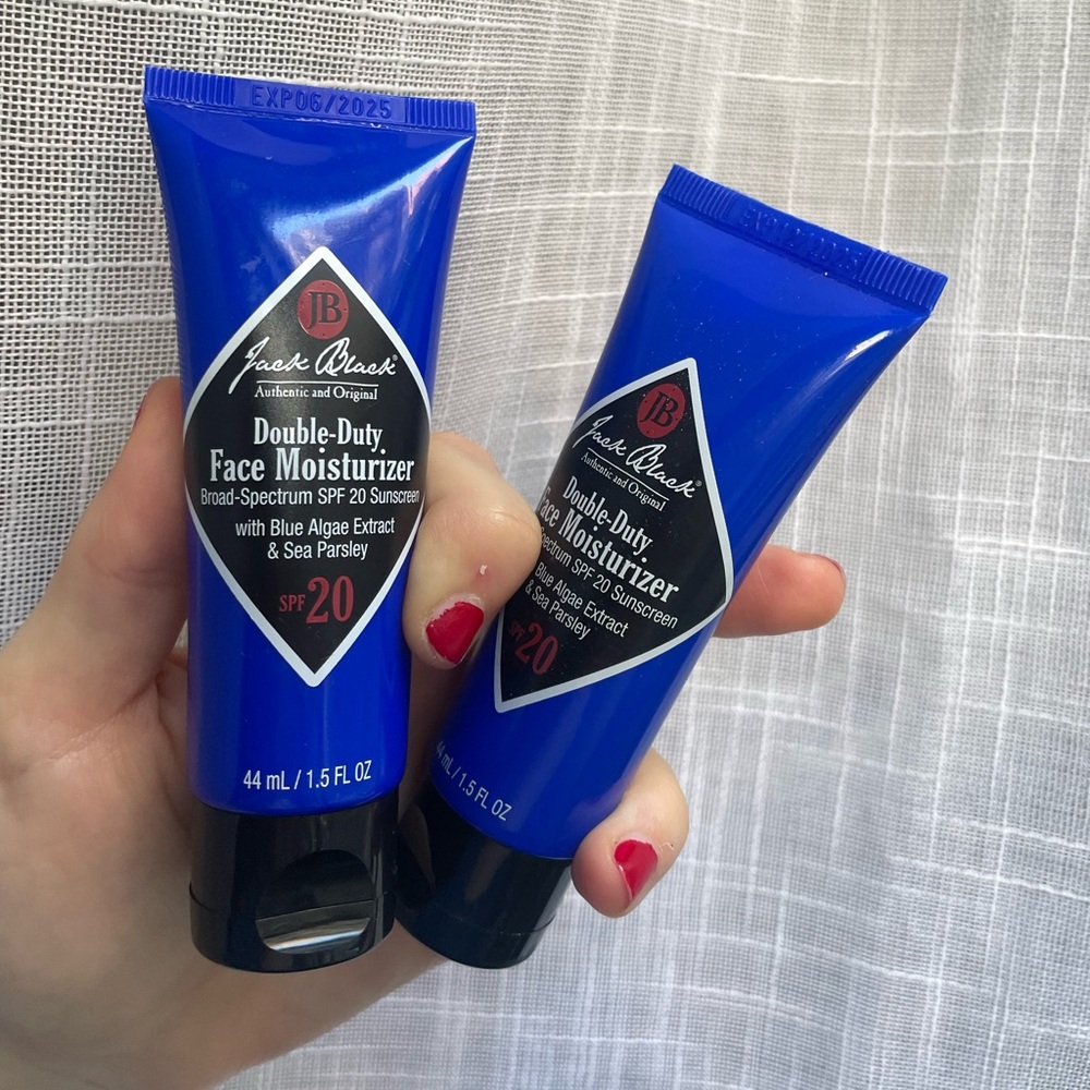 2 Pack Jack Black Double Duty Face Moisturizer